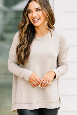 Z Supply: Taupe Brown Triblend Weekender Tunic